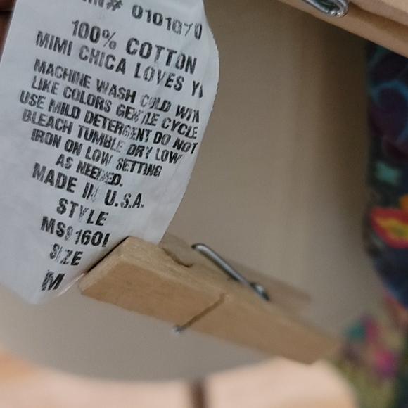 MIMI CHICA MEDIUM PAISLEY FLORAL MINI SKATER CIRCLE SKIRT BRIGHT COLORFUL DRESS - Picture 11 of 12